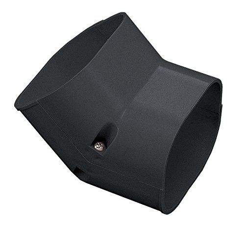 Inaba Denko SCF-77-K Plumbing Cosmetic Cover, Slim Corner 45 Surface, 45 Curved Surface, Black