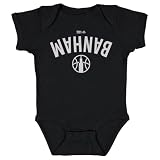 500 LEVEL Rachel Banham Chicago Sky Invert One-Piece Infant Bodysuit (Black, 6M)