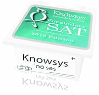 Knowsys 2016 SAT Vocabulary Flashcards 1940362199 Book Cover