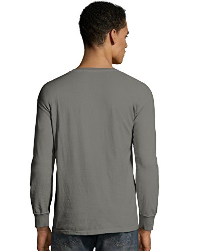 Image of Hanes Mens 6.1 oz. Tagless ComfortSoft Long-Sleeve T-Shirt (5586)