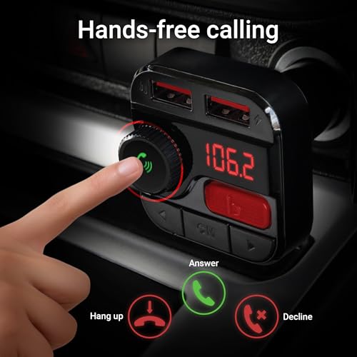 Image of Monster Bluetooth FM Transmitter with 3.4 Amp USB Charging Ports