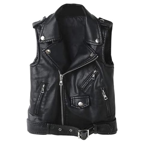 Lengender Kids Sleeveless Biker Jacket Cover