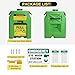 14-Gallon Portable Eye Wash Station OSHA-Approved, Includes Station Sign and 2 Inspection Tags, Wall Mount Eyewash Station, Emergency Eye Washing Station, First Aid Eye Wash Units for Workplace Safety