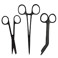 Krankenschwester scheren set \Matt Schwarz\ – Verbandschere – Krankenpfleger scheren set – Schere Krankenschwester – erste-hilfe-schere – pflegekraft geschenk – pflegeschere - bandagenschere