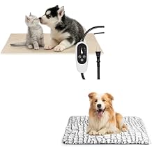 NICREW Adjustable Temperature Pet Heating Pad & Self Warming Cat Pad for Indoor Outdoor