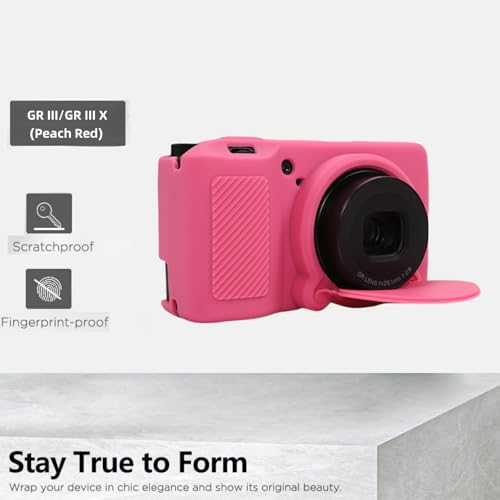 Funda de silicona suave para cámara Ricoh GR III/GR III X miniatura 4