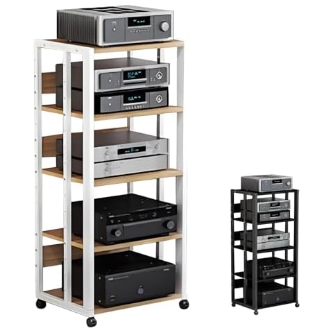 SHZYJBRY 5-Tier AV Media Stand Cover