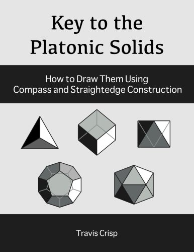Key to the Platonic Solids: How to Draw Them Using Compass and Straightedge Construction