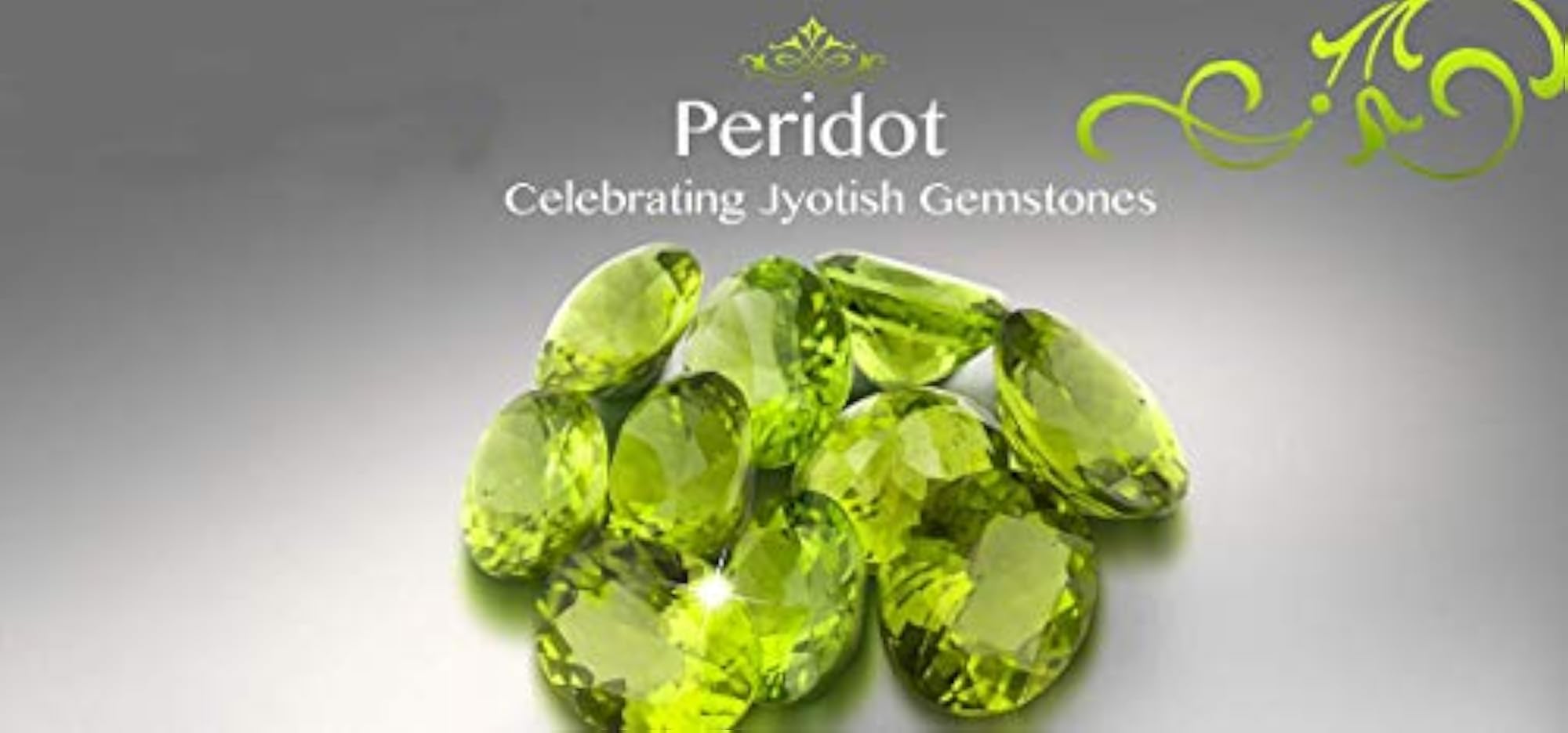 Natural Peridot Stone, 10.00 Carat