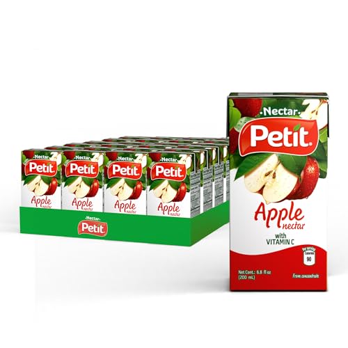 Petit Apple Nectar, 200 ml (Pack of 24) – Refreshing Fruit Juice ...
