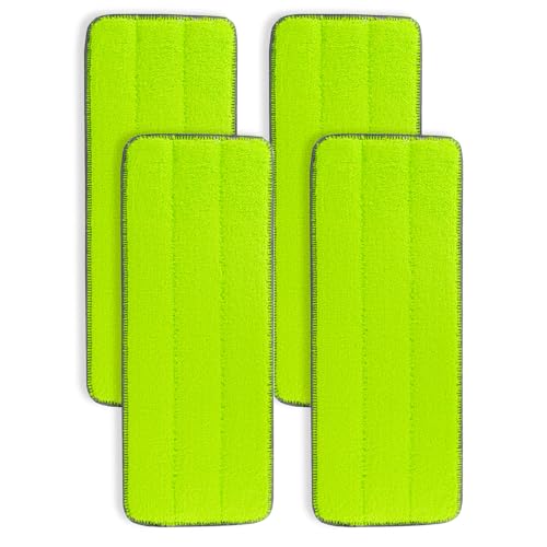 Microfiber Mop Pads for Libman Rinse n Wring Mop and Bucket System 13in Washable & Reusable Microfiber Floor Cleaning Pads Head Refills for All 13 X 5 Flat Floor Mop