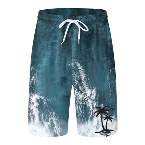 Shorts de natación para hombre con tiro 9 pulg miniatura 1