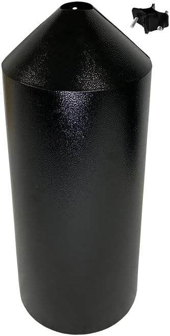 Panacea Woodlink 2-Piece Torpedo Baffle, Black, 6.25" Dia.