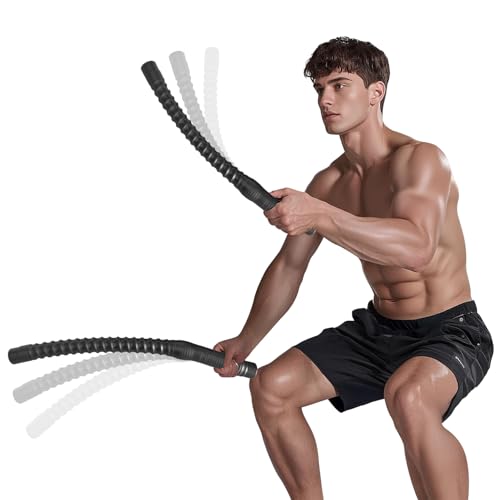POZOERA Ropeless Battle Ropes for Home Gym - Weighted