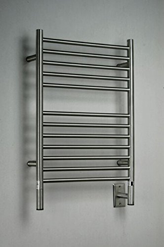 Amba Jeeves Wall Mount Electric E Straight Towel Warmer Finish: Brushed #TOP1