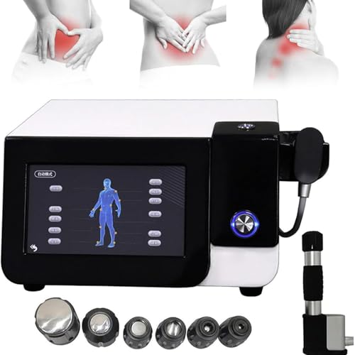 Máquina de Terapia por Ondas de Choque para Alivio de Dolor en Articulaciones, Músculos, Hombro, Cintura - Terapia Extracorpórea para Centros de Salud y Clínicas, No Invasiva, Sin Efectos Secundarios miniatura 1