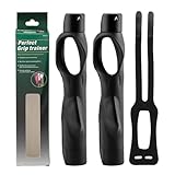 Waylenbo Golf Grip Trainer 2Pack with 1pc Injury Bracelet, Golf Grip Trainer Right Hand Training Aid to Help Train Correct Hand Position