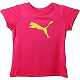 PUMA Girls' Short Sleeve Core Tee Shirt