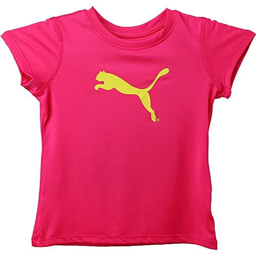 PUMA Girls' Short Sleeve Core Tee Shirt