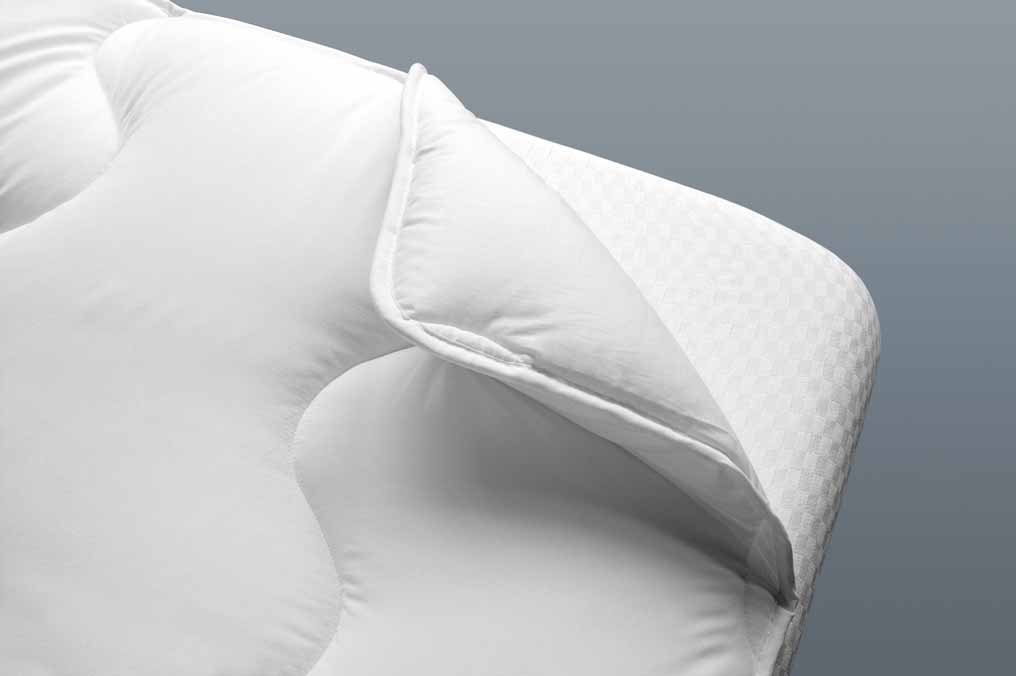 Savel - Topper 140x190cm con 4 Esquinas elásticas | Gran Comodidad | Protector de colchón