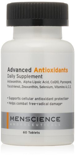 MenScience Androceuticals Advanced Antioxidants Daily Supplement, 60 Tablets