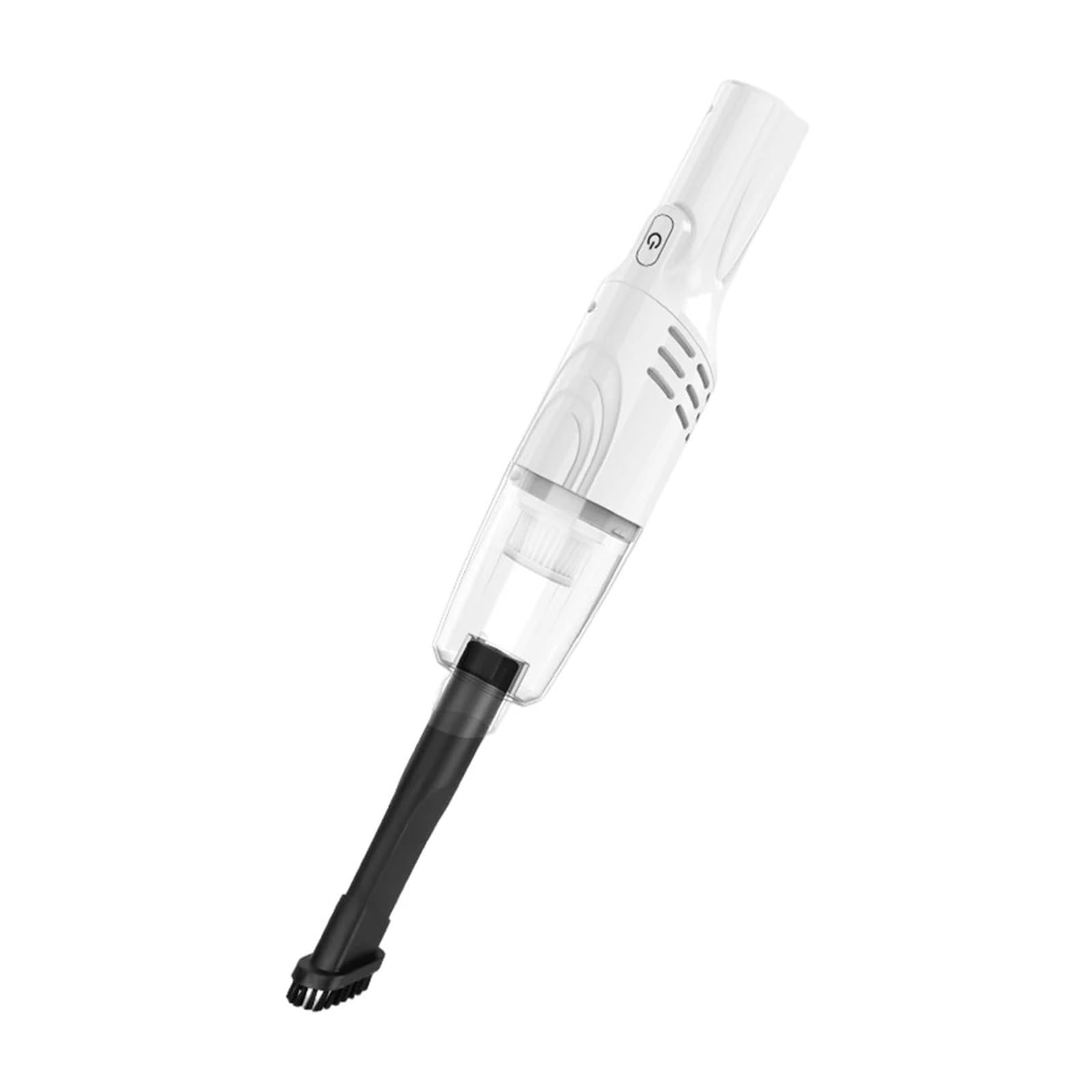 Aspirapolvere portatile senza fili USB ricaricabile palmare raccoglitore di polvere 3000Pa 1200mAh maniglia rotante for peli animali domestici in auto Pulizia Facile Veloce Vari Scenari(White)