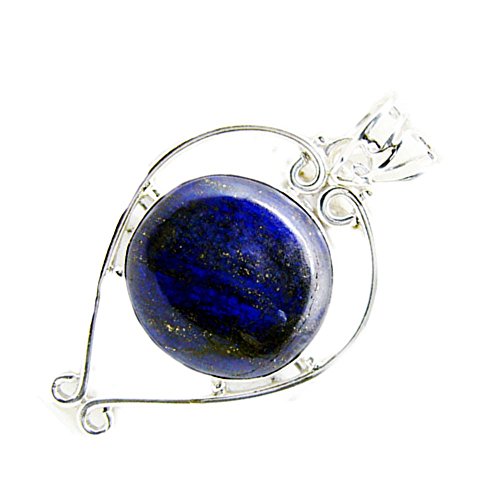 Bijoux pour femmes en lapis-lazuli naturel, le cadeau pendentif idéal