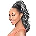 Foxy Silver (Ds12) - Heat Resistant Fiber Ponytail in 44