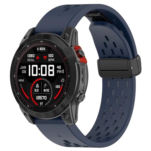 Quick Fit 22mm VRxgƌ݊̂K[~ Garmin Quatix7 pro/ Fenix6 GPS / Fenix6 Pro GPS/ Fenix5 / Fenix5 plus p y \tgVRX|[cohΉ Ga