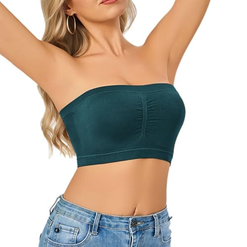 Soutien-gorge sans bretelles orange taille M fini les marques de t-shirt
