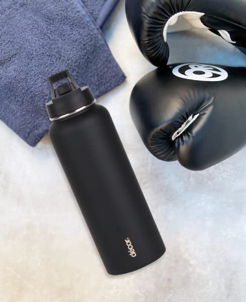 Borraccia Termica 1L, Borraccia Acciaio Inox, Bottiglia Termica