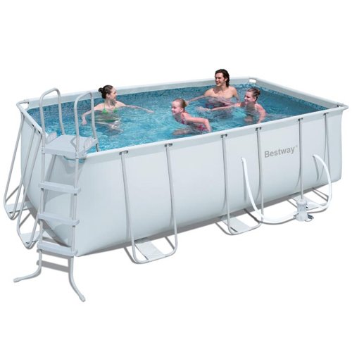 Bestway 56456GS Piscina Rettangolare Da Giardino 412 x 201 x 122 cm