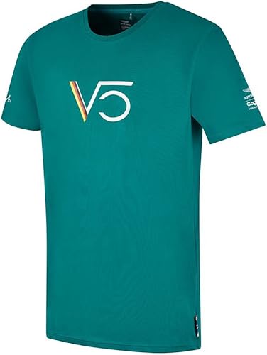 Miniatura 1 de Aston Martin Camiseta F1 Sebastian Vettel para hombre