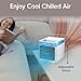 Arctic Air Pure Chill 2.0 Evaporative Air Cooler by Ontel - Powerful,...