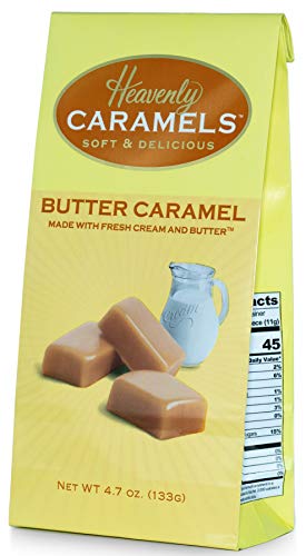 J Morgan Confections Heavenly Caramels, Butter Flavor 4-Pack miniatura 1
