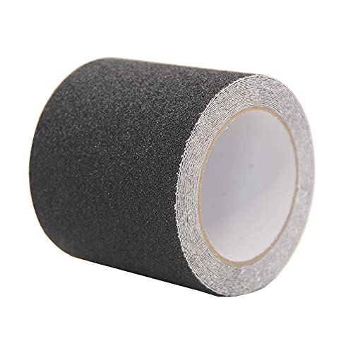 Bilvina 4 Inch X 5 Meter Anti Slip High Traction Abrasive Tape for Slippery Floors, Staircase, Ramps, Indoor, Outdoor | Pack of 1 (B09C3VKL3L) Amazon Price History, Amazon Price Tracker