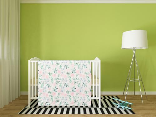 Image of Baby Mink Blanket (Pink and Green)