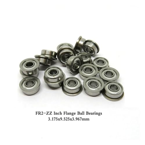 Roulement à billes FR2ZZ en acier chromé de précision 3,175 mm - 2