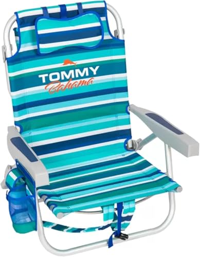Tommy Bahama Silla de Playa a Rayas, Multicolor, 70 cm, 1425460, Multicolor