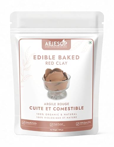 AEJESOP Edible Baked Red Clay 200g (7oz)