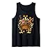 Lustiges Tupfen Truthahn Shirt Happy Thanksgiving Day Dab Türkei Tank Top