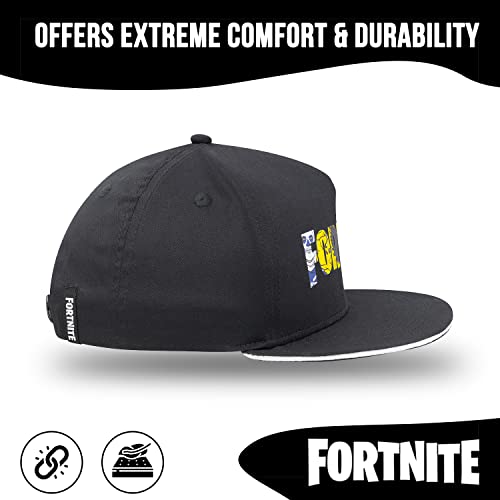 Image of Fortnite Baseball Cap for Boys, Quality Made Boys Hat and Fitted Cap, Flatbrim Baseball Hat with Sleek Design