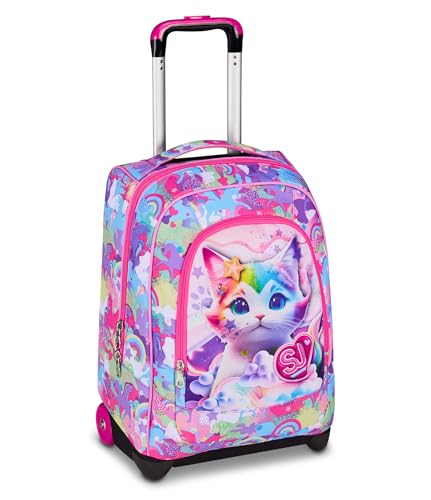 SJ GANG STYLE JAM GANG Trolley Scuola Fisso, Fucsia, 2