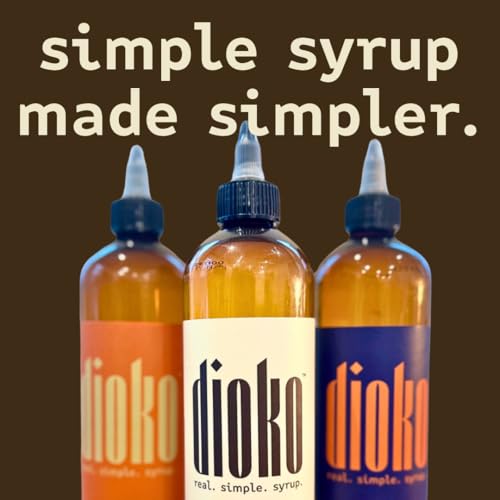 Image of Dioko Flavors Coffee Syrup Variety Pack, Vanilla Hazelnut Caramel, 12 Fl Oz Each, 3 Pack, Liquid Form