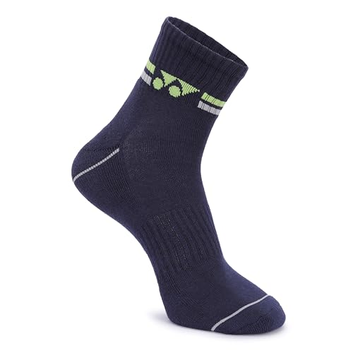 Image of YONEX Quarter Length Performance Sports Socks (Badminton, Running, Gym & Indoor Training), Pack of 3