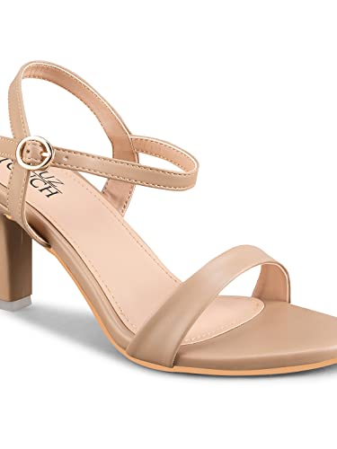 Image of Shuz Touch Women Girls Stylish Kitten Heel Sandals