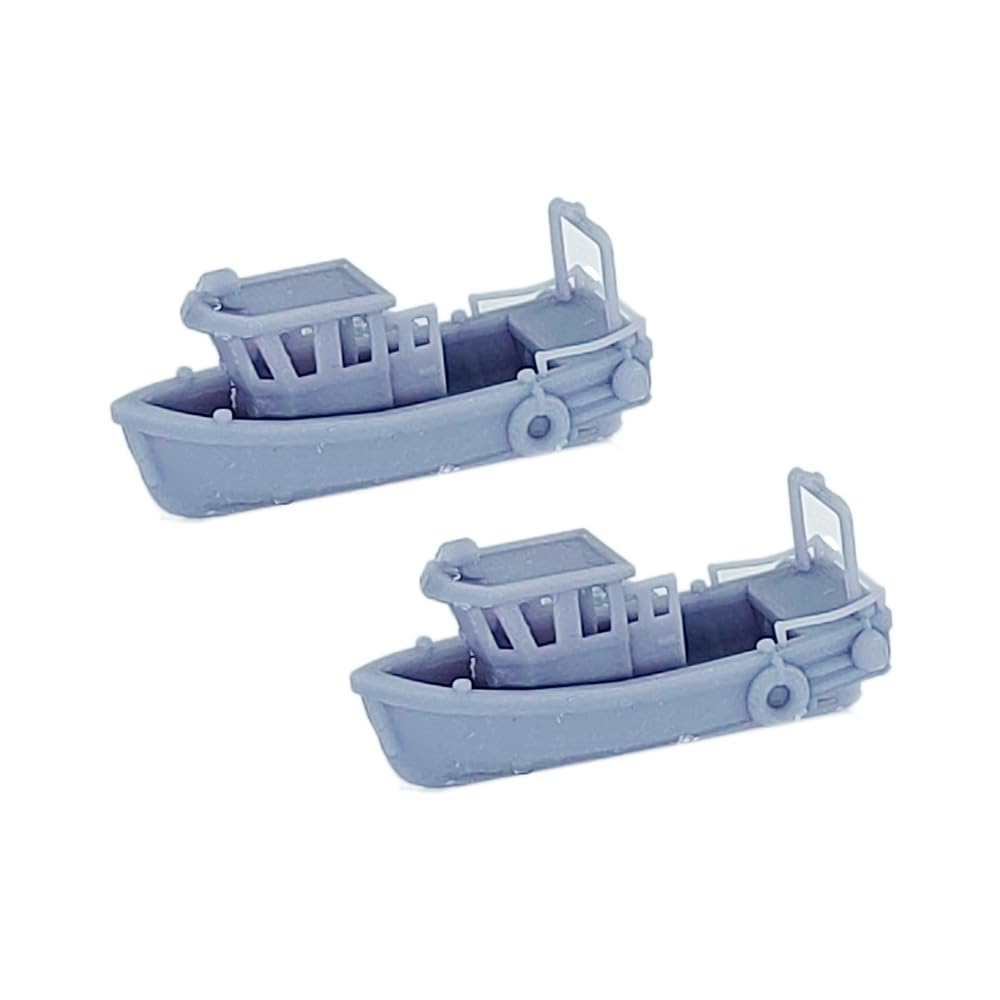 Outland Models Railway Scenery Fishing Boat Set 1:160 N Gauge