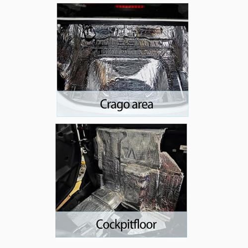 Isolation acoustique pour caravanes 200x50cm isolant phonique de capot