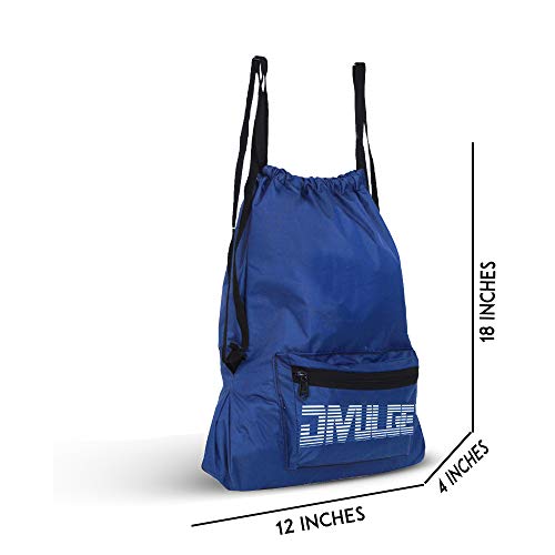 Image of DIVULGE Thunder Drawstring Daypack bag, Sports bag, Gym bags With Zip pocket (16 L Backpack)