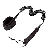 La correa para navegar SUP está hecho de elastómero de poliuretano. Tiene una alta resistencia, excelente flexibilidad, excelente comodidad y sobresalir sin problemas.